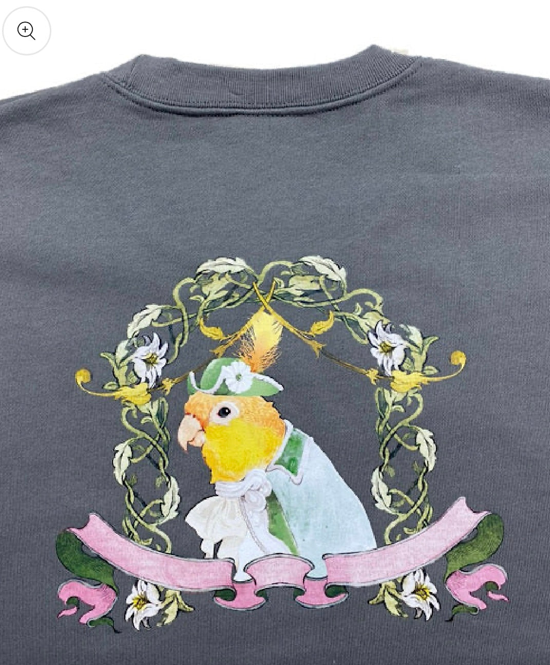 Bird スウェット シロハラインコ
