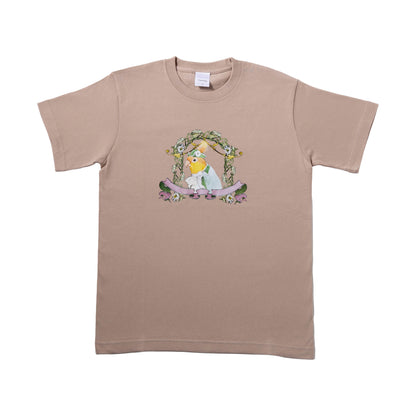 Bird Tshirts　シロハラインコ