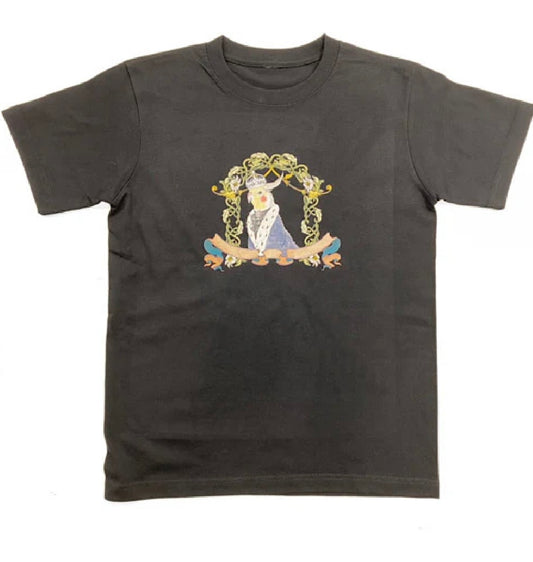 Bird Tshirts　オカメノーマルグレー