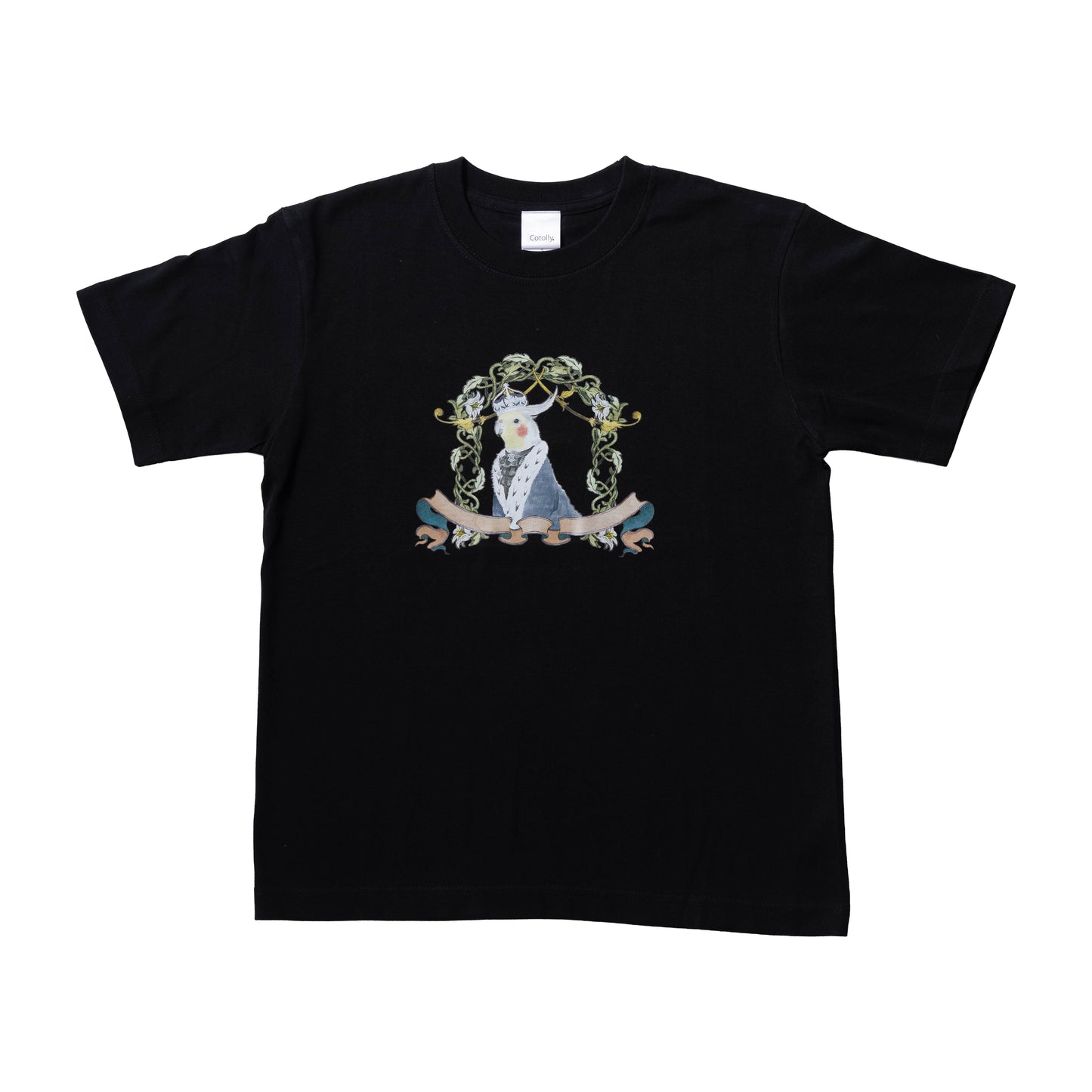 Bird Tshirts　オカメノーマルグレー