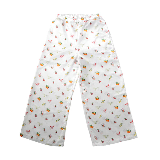 【NEW】Satin Pants white