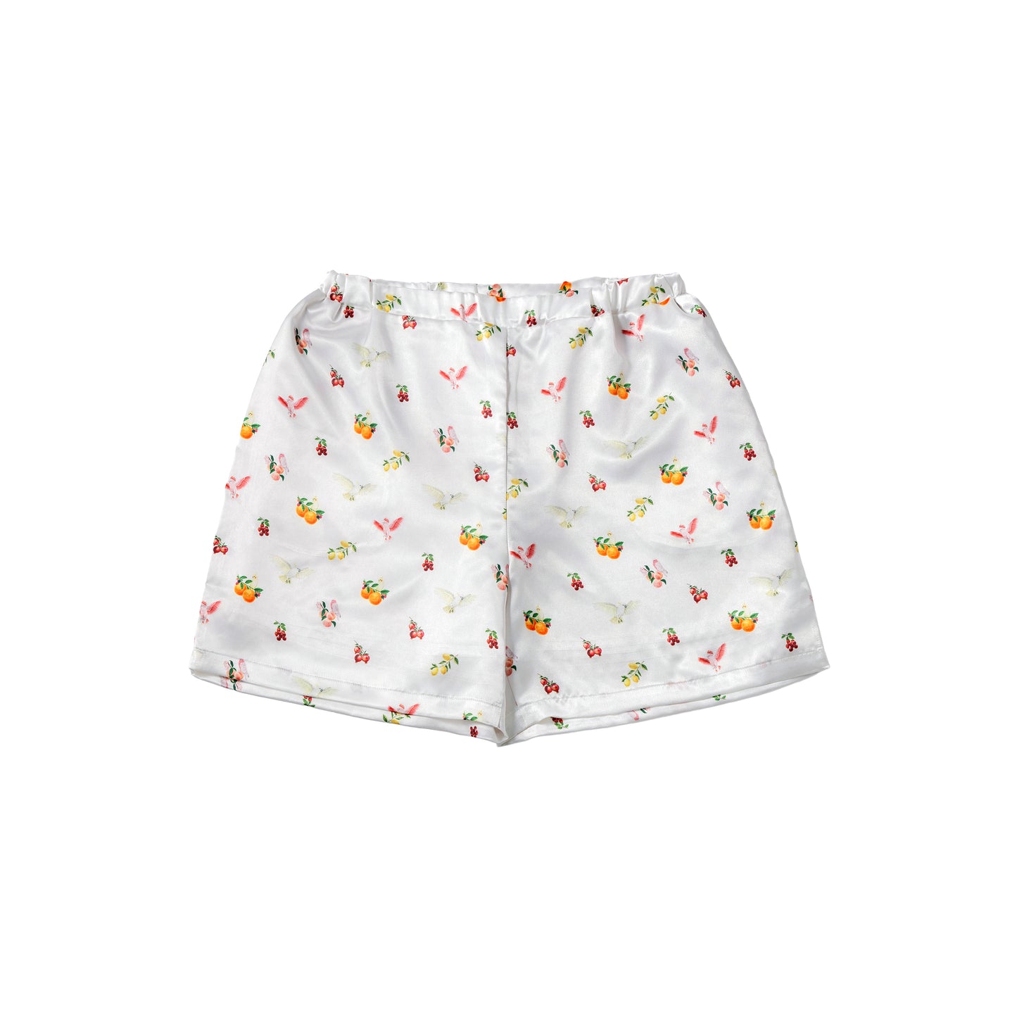 Satin short pants