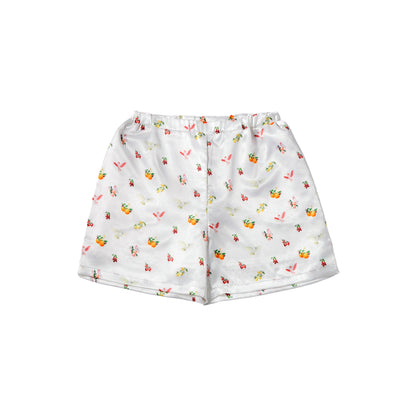 Satin short pants