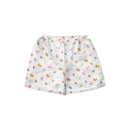 Satin short pants