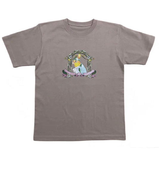Bird Tshirts　シロハラインコ