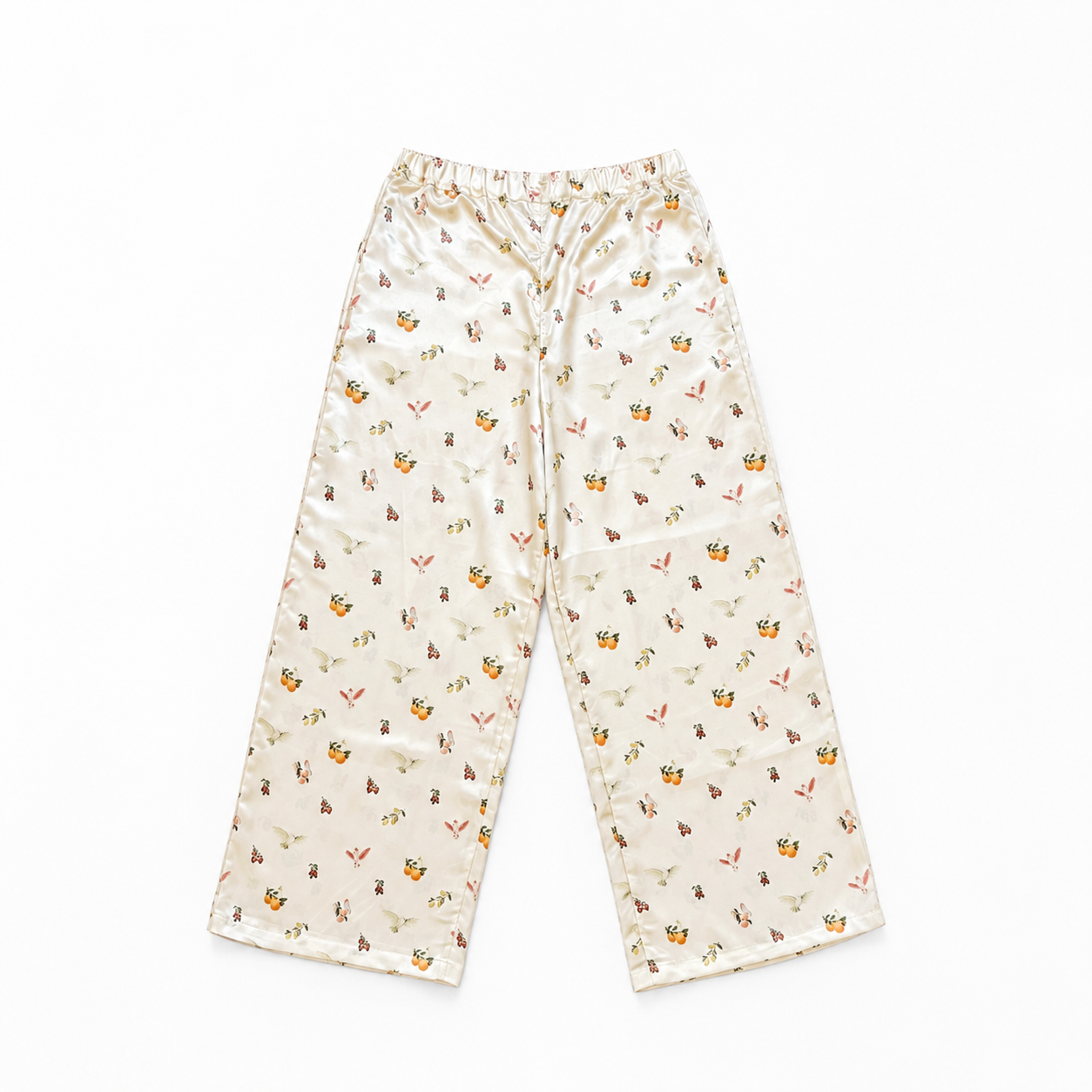 【NEW】Satin Pants white