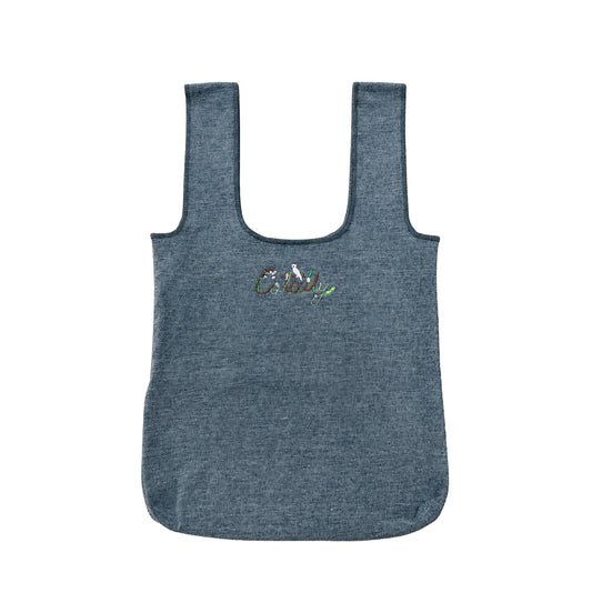 【NEW】Denim knit bag