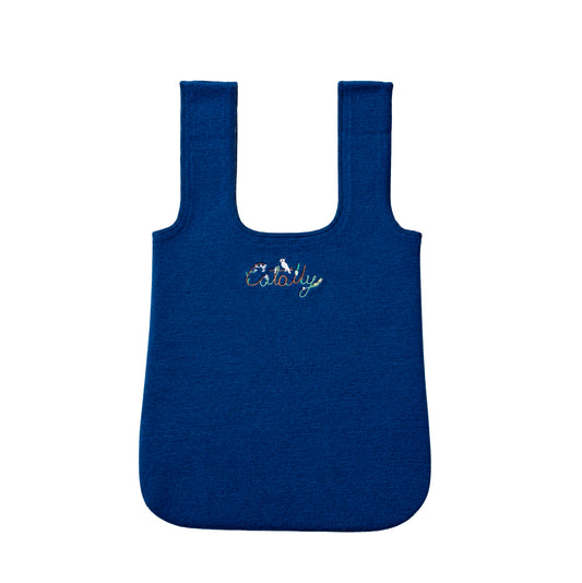 【NEW】Denim knit bag