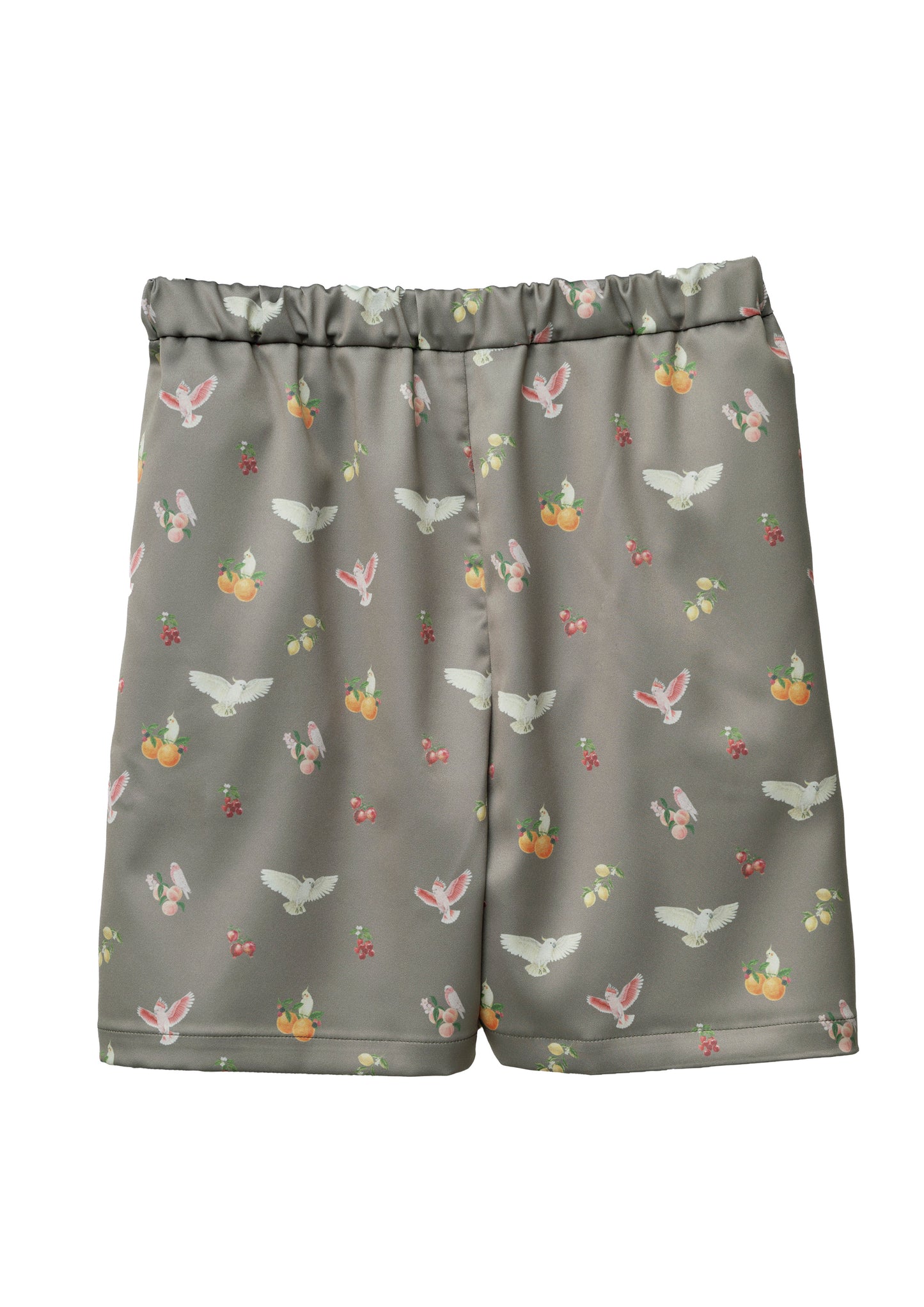 Satin short pants